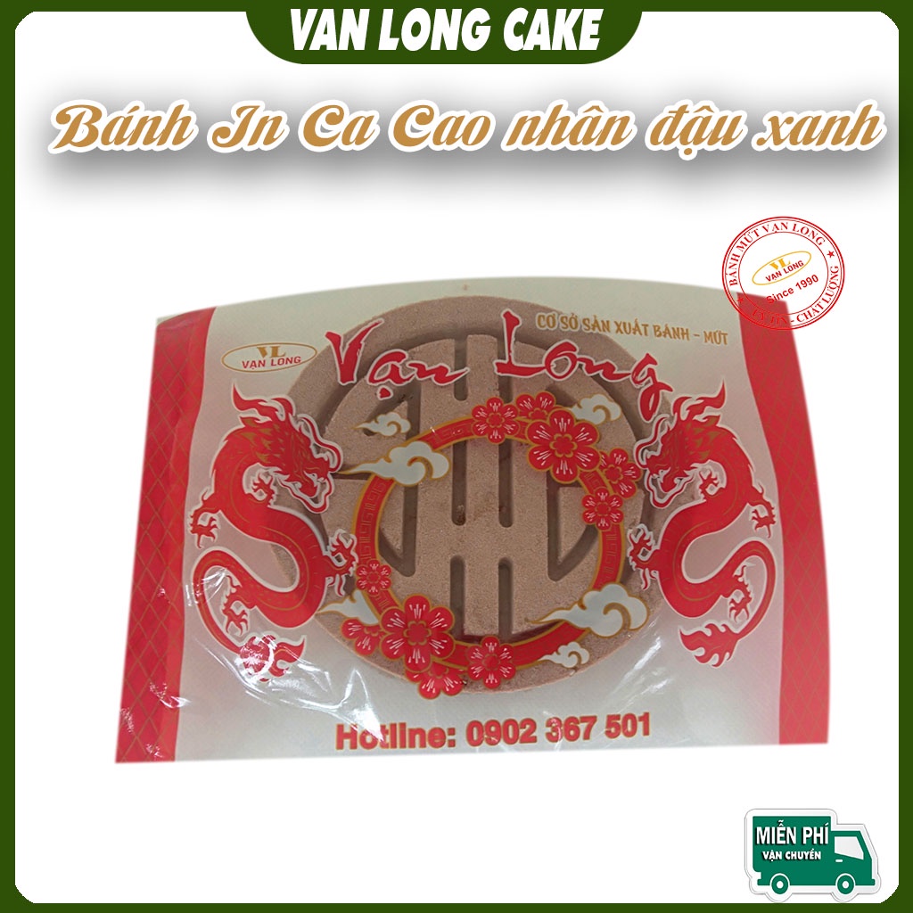 Bánh in ca cao nhân đậu xanh