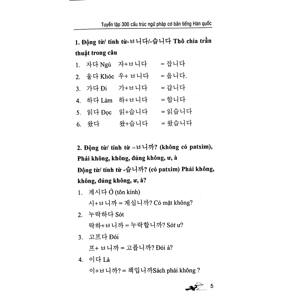 Sách Vanlangbooks - 300 Cấu Trúc Ngữ Pháp Cơ Bản Tiếng Hàn