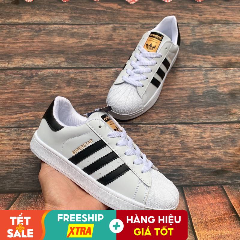 Giày Thể Thao Nam Nữ Adidas Giày Super Star "White" C77124 - Hàng Chính Hãng - Bounty Sneakers Siêu Hot