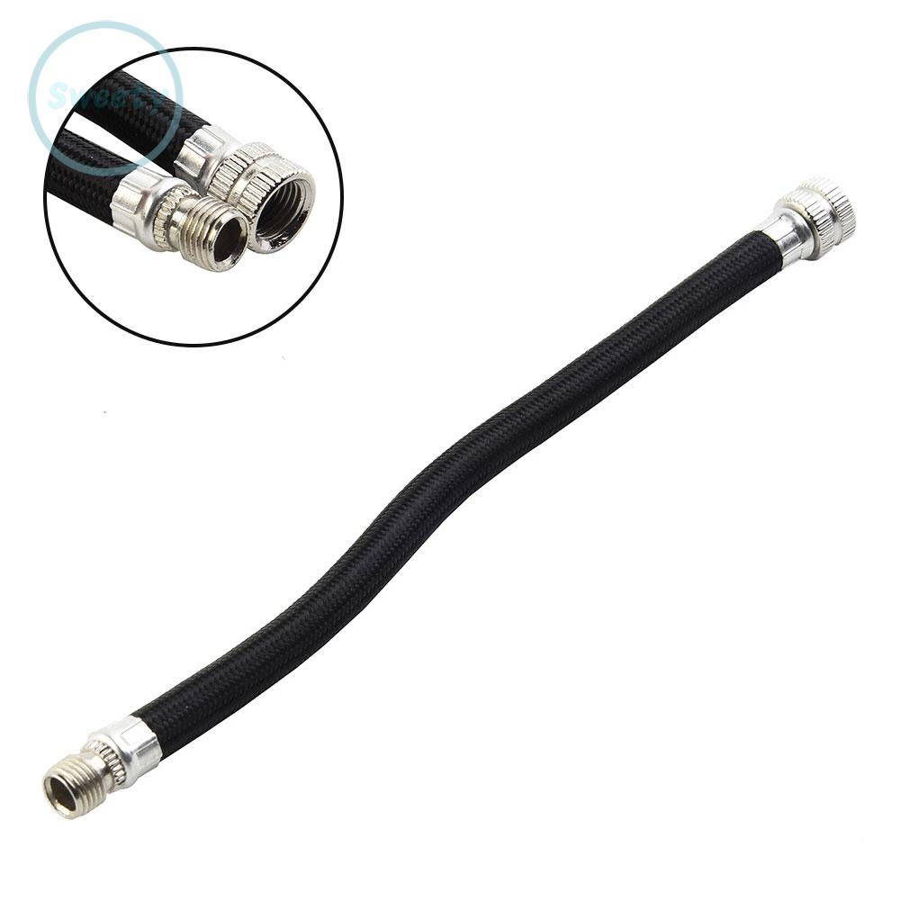 1 X Pump Extension Tube Connector Air Nozzle Hose Rubber+Copper Durable 15.5cm-