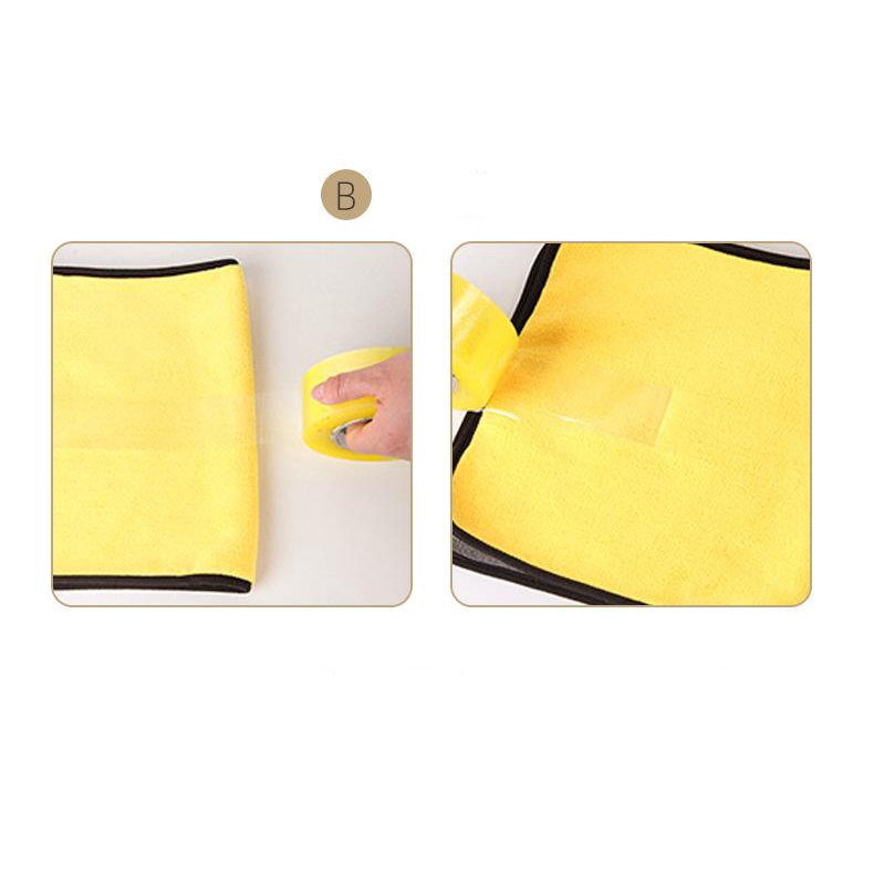 Khăn lau xe ô tô đa năng 30x30 CM không sợi