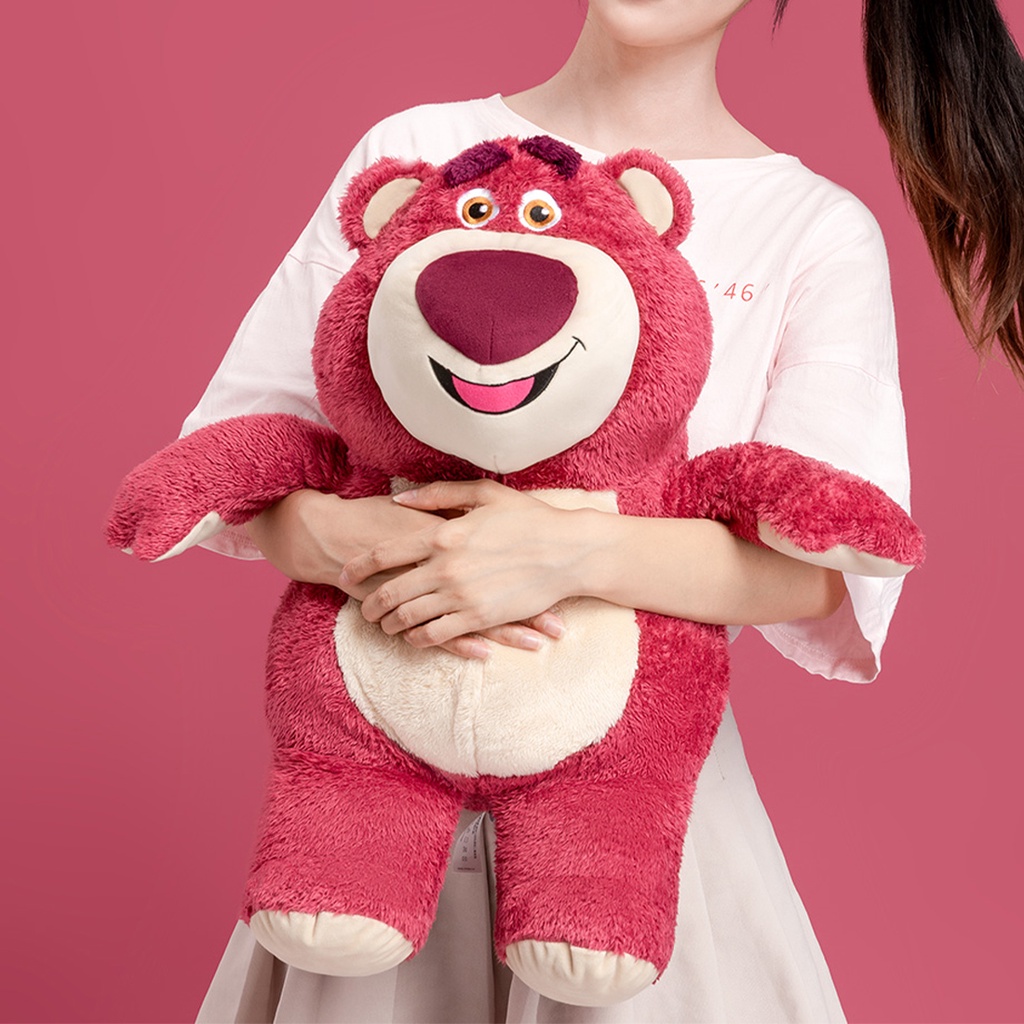 MINISO Lotso Bear Gấu Dâu Gấu Bông Gấu Dâu Lotso Gấu Bông Gấu Dâu Mềm Mại Và Dễ Thương