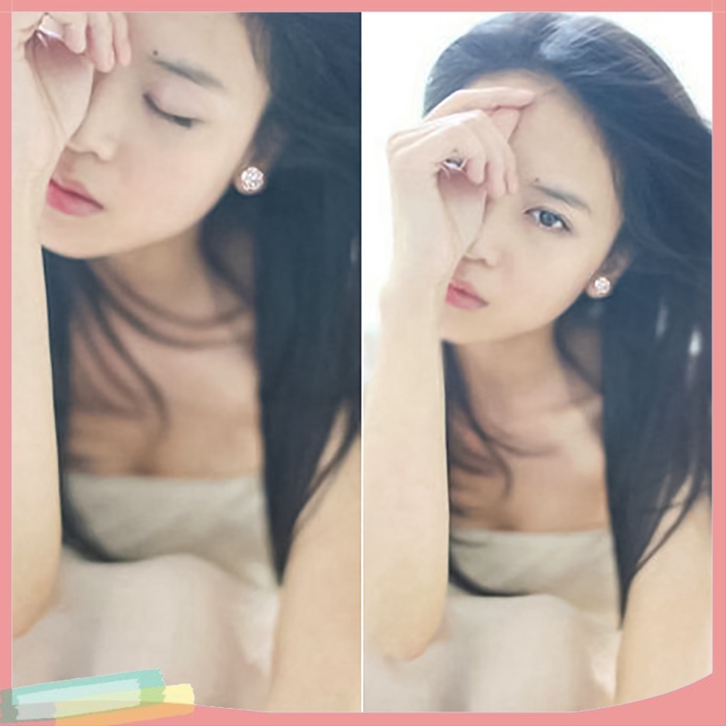 Đôi khuyên tai mạ bạc hình hoa thời trang cho nữ