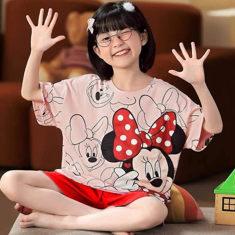 Bộ cotton mẹ và bé Win BB size 11-2XL