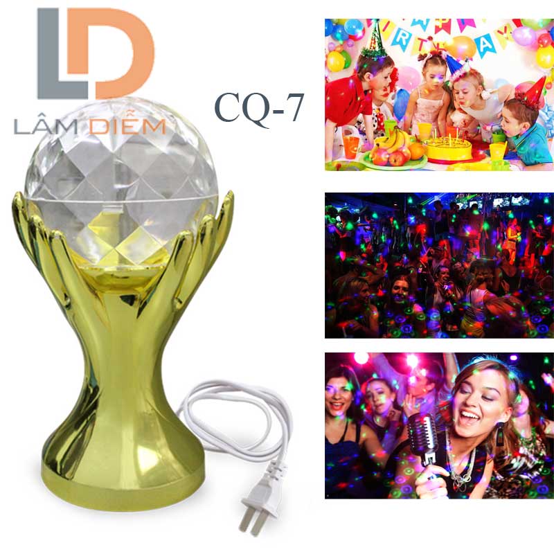 Đèn sân khấu hình ống Led Mini Stage Light xoay tự động CQ1 - CQ7