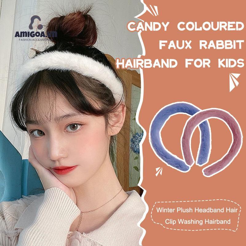 ✨✨Băng Đô Vải Lông Mềm Nhiều Màu