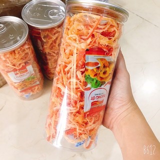 Mực xé hấp nước cốt dừa( loại 1 hũ pet 250gr)