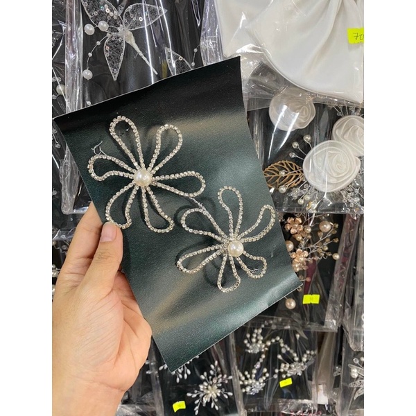 Set cài tóc cô dâu