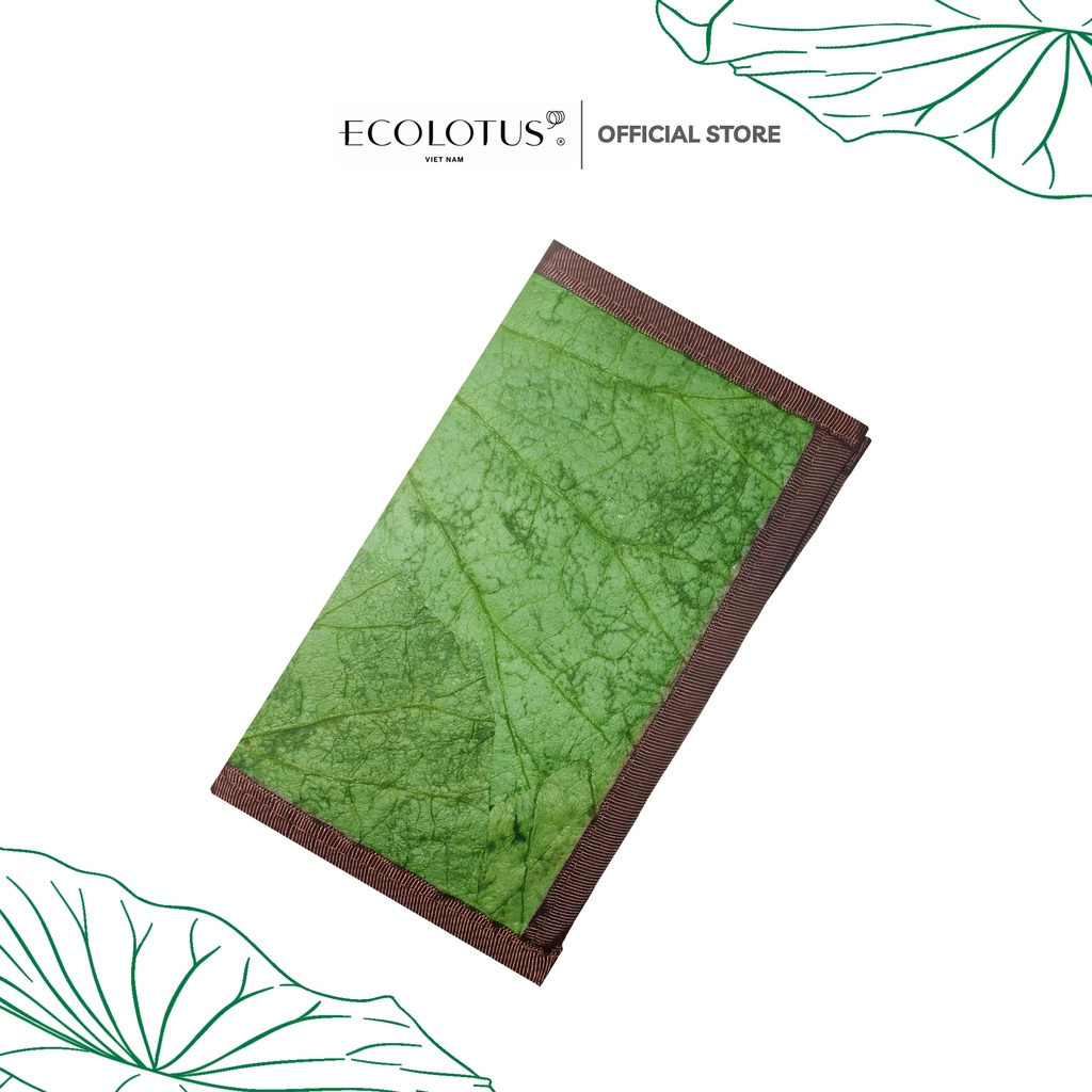 Ví Lá Sen Sấy Khô ECOLOTUS, Thời Trang Nữ, Kích Thước 18x10Cm. | BigBuy360 - bigbuy360.vn