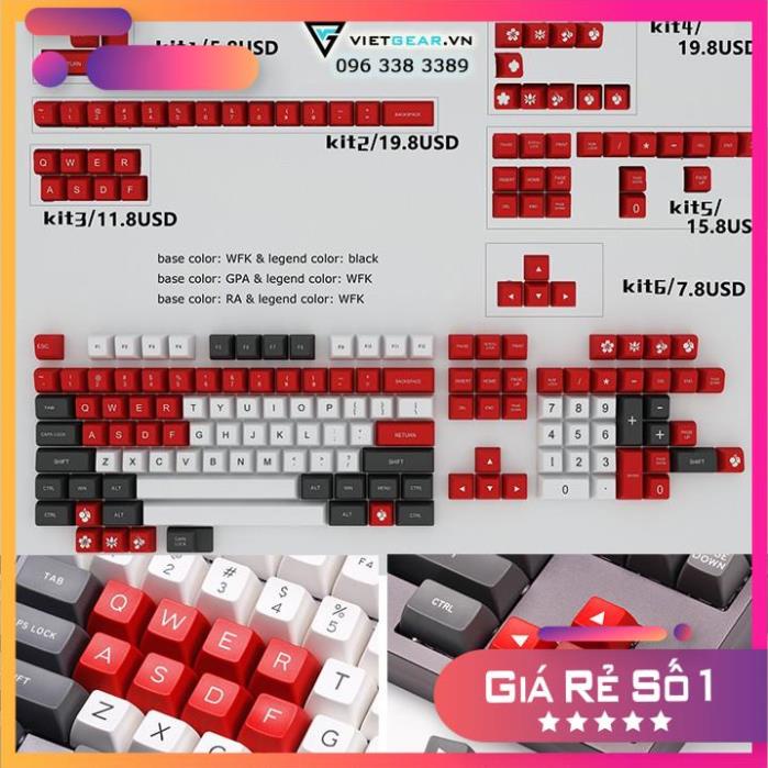 Bộ nút bàn phím SA Maxkey Foundation 129 nút