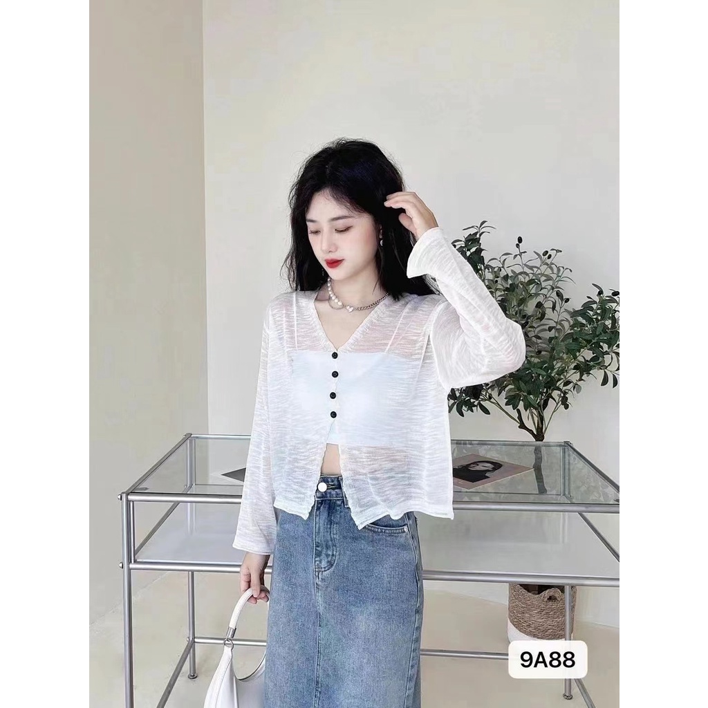 HIIXIIVI Áo Sweater Dệt Kim Tay Dài Phong Cách Hàn Quốc Thời Trang Mới 2023 Dành Cho Bạn Nữ