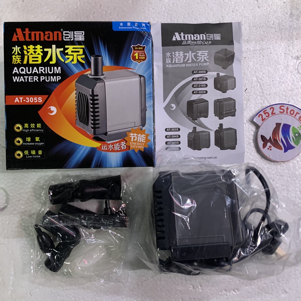Máy Bơm Atman AT - 304 S Máy Bơm Bể Cá