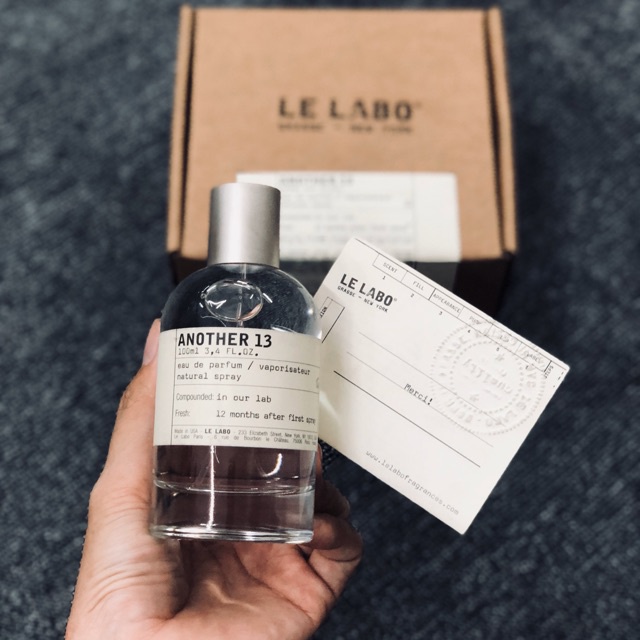 Nước hoa unisex Le Labo Another 13 Trong veo nhẹ nhàng thanh khiết, Lưu hương lâu mùi hương gỗ tươi mát cuốn hút | BigBuy360 - bigbuy360.vn
