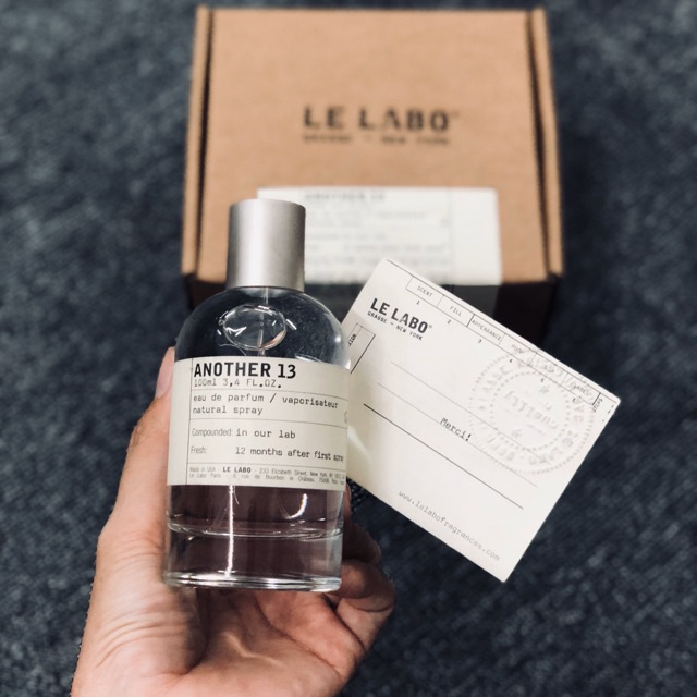 Nước hoa unisex Le Labo Another 13 Trong veo nhẹ nhàng thanh khiết, Lưu hương lâu mùi hương gỗ tươi mát cuốn hút