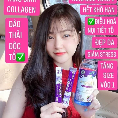 Collagen măng cụt đậu biếc Zenpali hộp 30gói, Collagen chính hãng, Trắng Da, Tăng nội tiết tố, mờ tàn nhan, Luhacosmetic | BigBuy360 - bigbuy360.vn