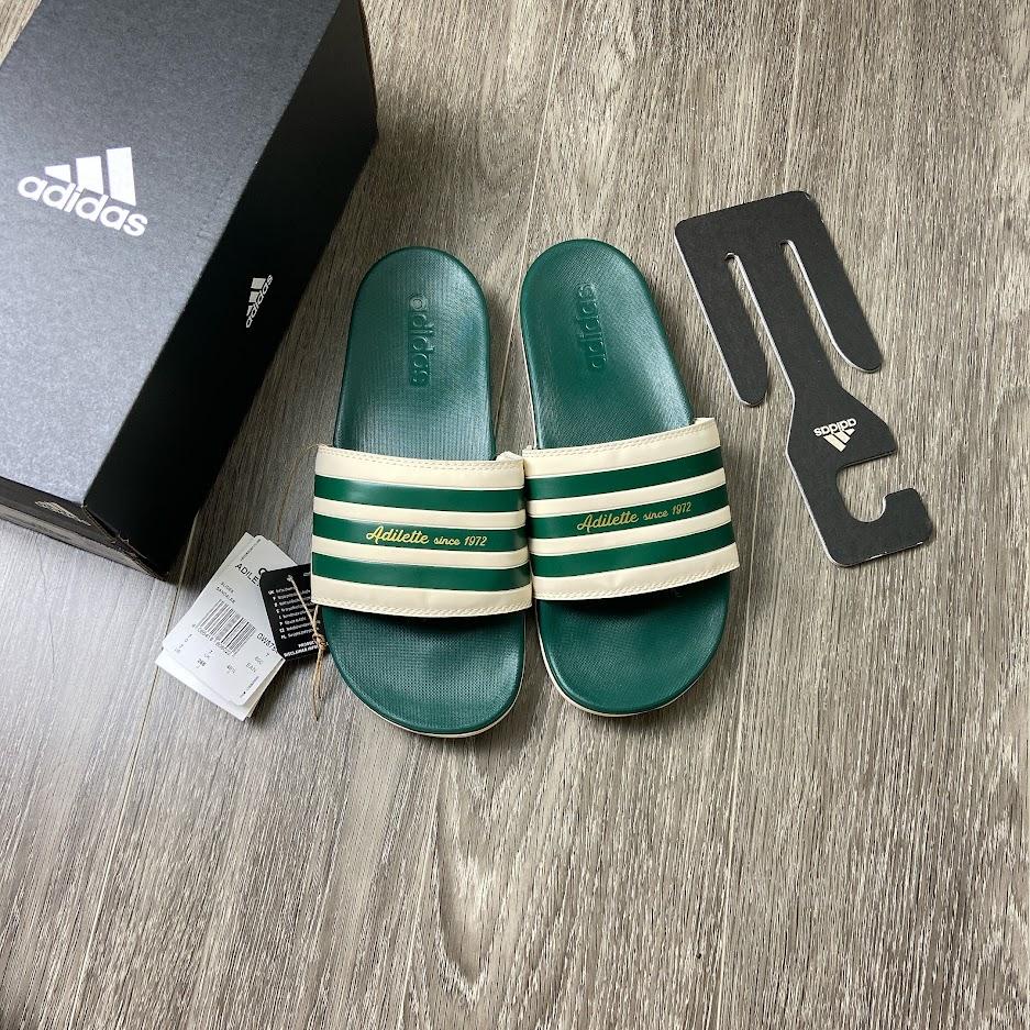 Dép Adidas Adilette Comfort Since 1972 Màu Xanh