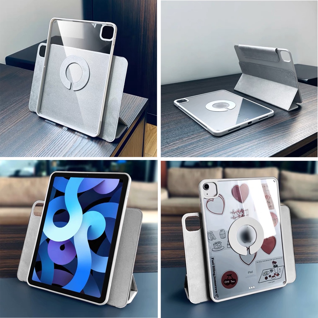 Bao Da Máy Tính Bảng Từ Tính Có Thể Tháo Rời Cho iPad Pro 11 Pro 12 inch Air 5th 4th 10.2 inch Mini 6