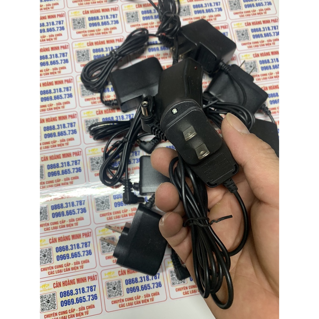 Sạc cân điện tử 6v 500mA dài 1m dành cho QUA832, QUA839, DT580,.. - CÂN ĐIỆN TỬ HÀ NỘI