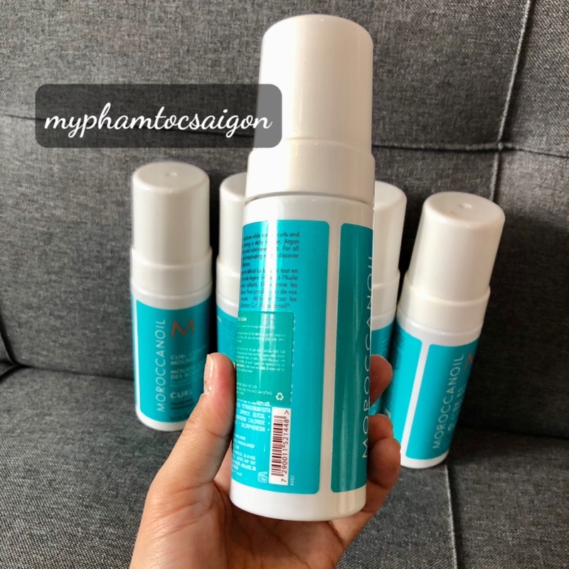 Kem bọt kiểm soát sóng xoăn Curl Control Mousse Moroccanoil 150ml