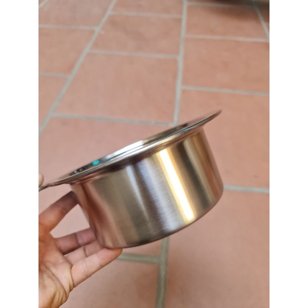 xoong lẩu 1 người dùng, xoong lẩu cô đơn bằng inox cao cấp dùng cho bếp từ, bếp hồng ngoại