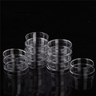 Set 10 đĩa nhựa petri có nắp kích thước 35x15mm