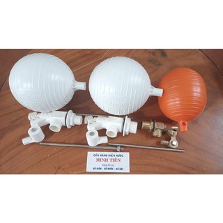 Phao cơ nhựa phi 21, 27 radar, phao cơ đồng thau phi 21 hk