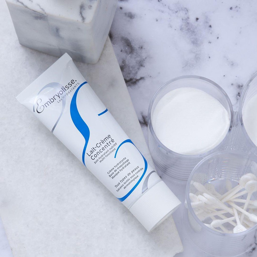 [Hàng Pháp] Kem Embryoliss Lait Crème Concentré  giúp phục hồi da , dưỡng ẩm da Tuýp 30ml - 75ml