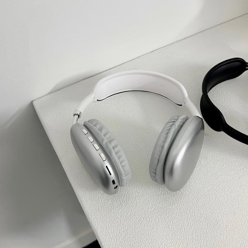 Tai nghe bluetooth bạc phong cách thời trang y2k