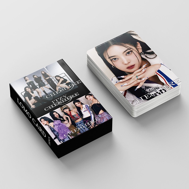 ITZY Hộp 55 Tấm Thẻ Ảnh LOMO Card CHESHIRE LOMO
