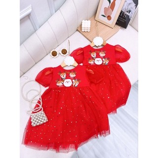 Váy Đầm Noel cho bé