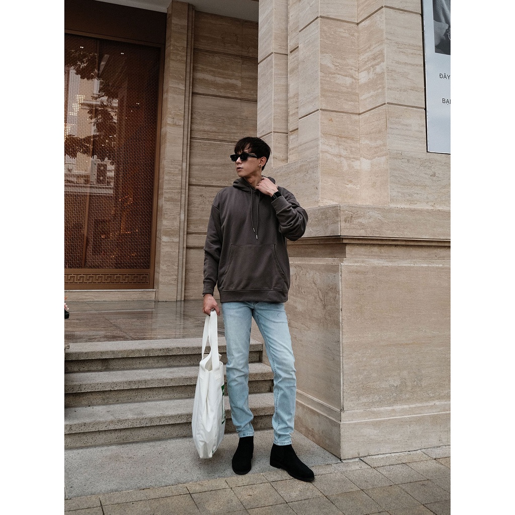 Quần Jeans The Denimaniac dáng ôm sát màu Sky Blue SS23 - 819 Skinny Fit