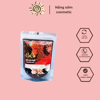 (Gói 100gr) Bã cà phê Khô ( bã cafe ) cực thơm đắp mặt và body