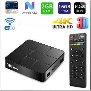 Tivi box t96, ram 2gb