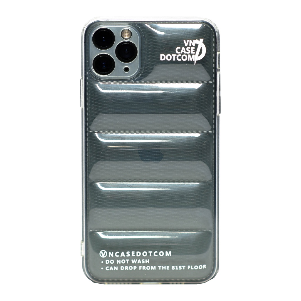 Ốp lưng phao VNCASE nhựa trong suốt 2 phiên bản màu dành cho iPhone 7 đến 14 ProMax