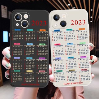 Ốp Điện Thoại Chống Sốc Hình Lịch Năm Mới Cho Infinix Hot 9 10 10S 11S Play Smart 4 5 Note 10 11 Pro 2023 #Phụ Kiện Cho Máy Hút Bụi H269 H269