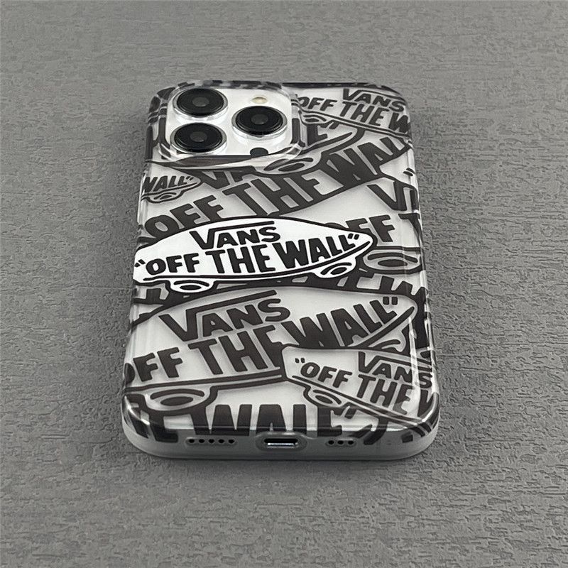 Ug Ốp Điện Thoại Đệm Khí Hình Graffiti Tiếng Anh Cho Iphone 11promax 14pro 13pro 8plus xsmax 14promax 13 12 11 7PCL