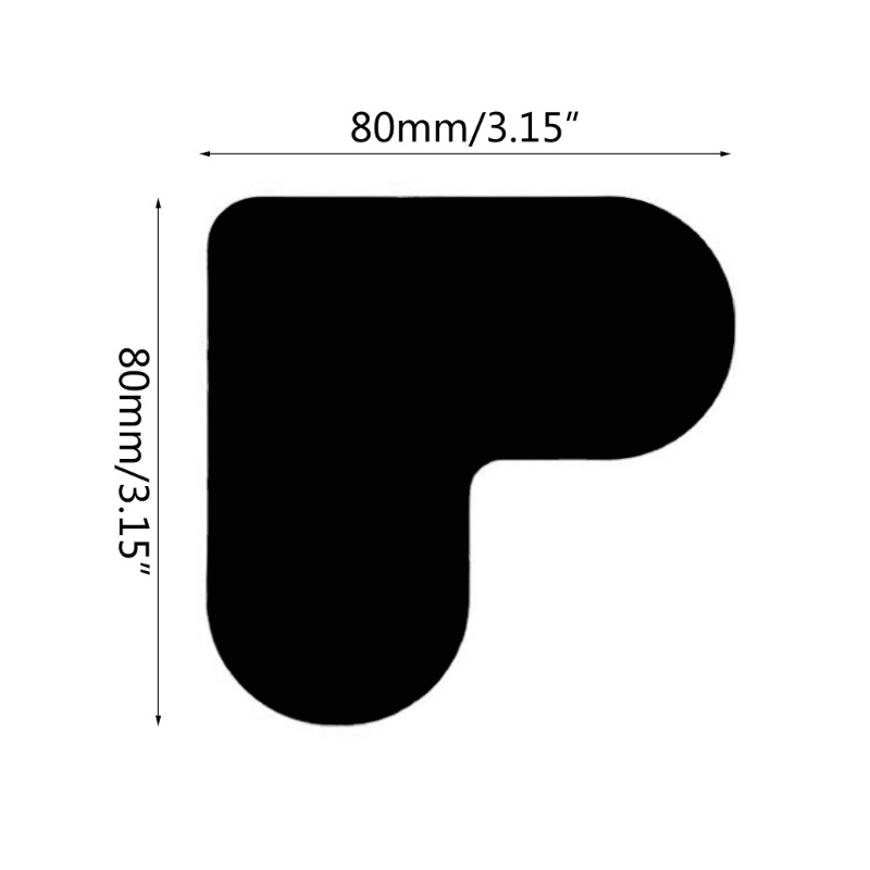 Thảm lót cửa chùi chân Hai Mặt Hình Trái Tim