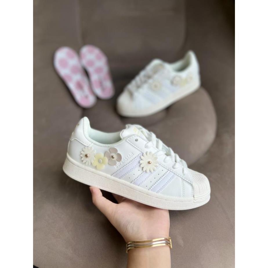 Giày Adidas Superstar Sò 4 Màu, Giày Sneakers Adidas Sò Bản Classic Mới Nhất, Sò Hoa bản đặc biệt hot 2023