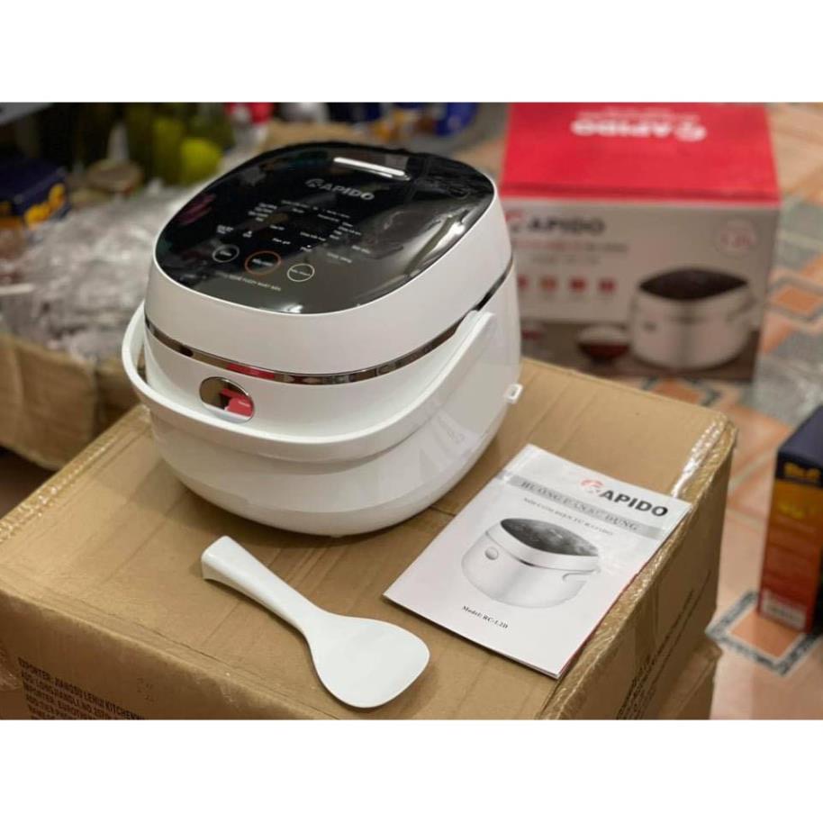 Nồi cơm điện tử KAW Rapido RC-1.2D công nghệ Nhật Bản, 10 chức năng nấu
