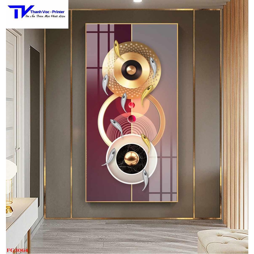 Tranh Treo Tường Hiện Đại , Tranh Tráng Gương D40x60cm D50x75cm D60x90cm D70x120m