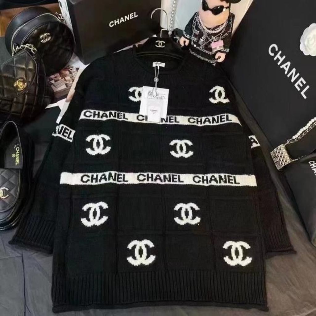 Hàng Có Sẵn!Chane!Áo Khoác Cardigan Dệt Kim Giữ Ấm Xu Hướng Mới