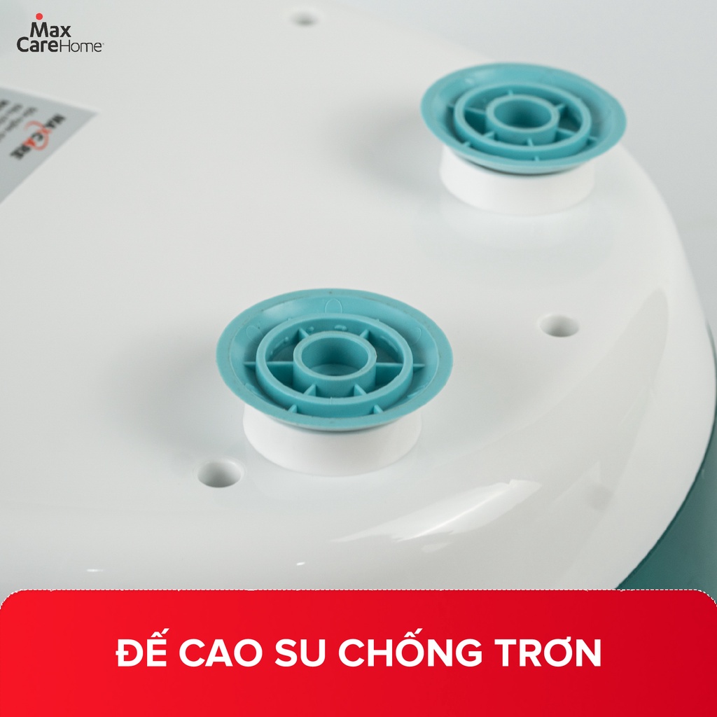 Bồn ngâm massage chân cao cấp điều chỉnh nhiệt độ Maxcare Max642Pro chống giật, đun nóng và giữ ấm nước từ 35-45 độ C