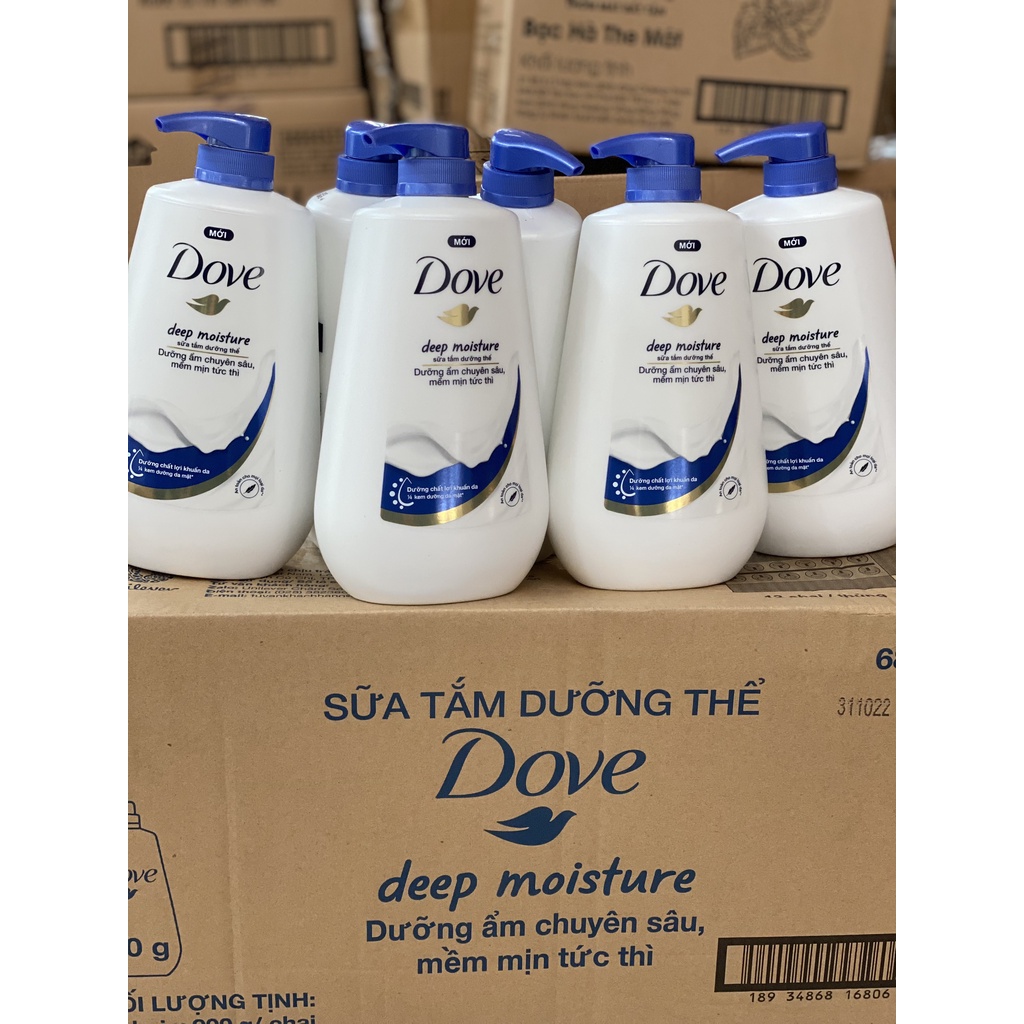Sữa Tắm Dưỡng Thể Cấp Ẩm Cho Da Dove 900G