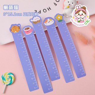 Combo 5 Thước Kẻ Dẻo Nhiều Màu Dễ Thương TK