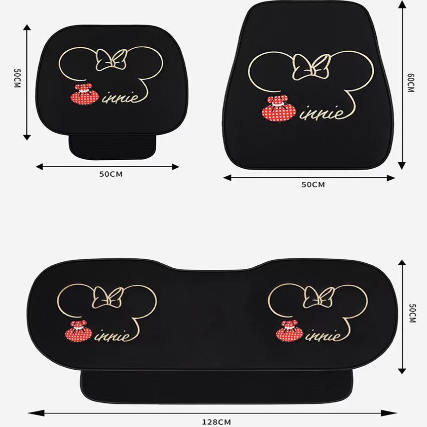 Đệm Lót Ghế Ngồi Xe Hơi Hình Chuột Mickey Dễ Thương Thông Dụng