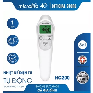 Nhiệt Kế Hồng Ngoại Đo Trán MICROLIFE NC 200 Nhỏ Gọn