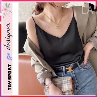 Áo 2 dây phối đồ cực đỉnh. Chất lụa cao cấp