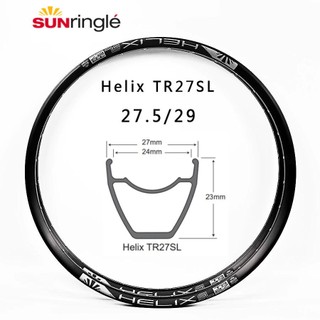 Niềng xe đạp sun ringle helix tr27 sl - 32 lỗ căm - vành xe đạp