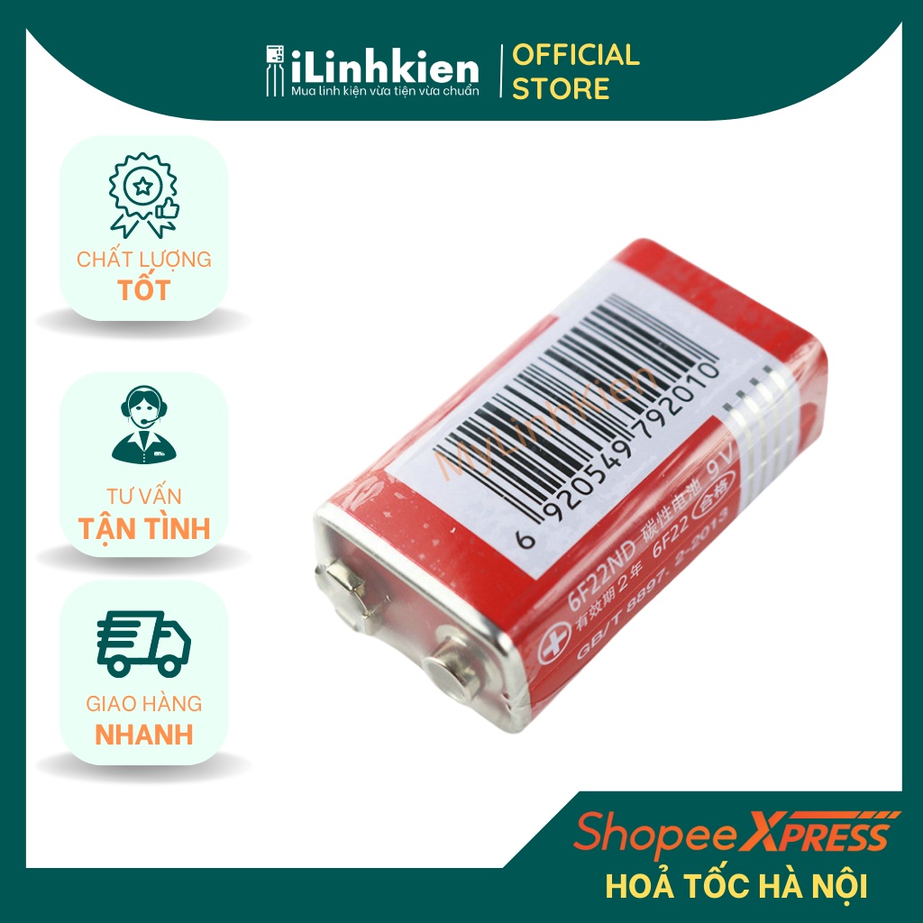 Pin 9V Panasonic chất lượng cao.