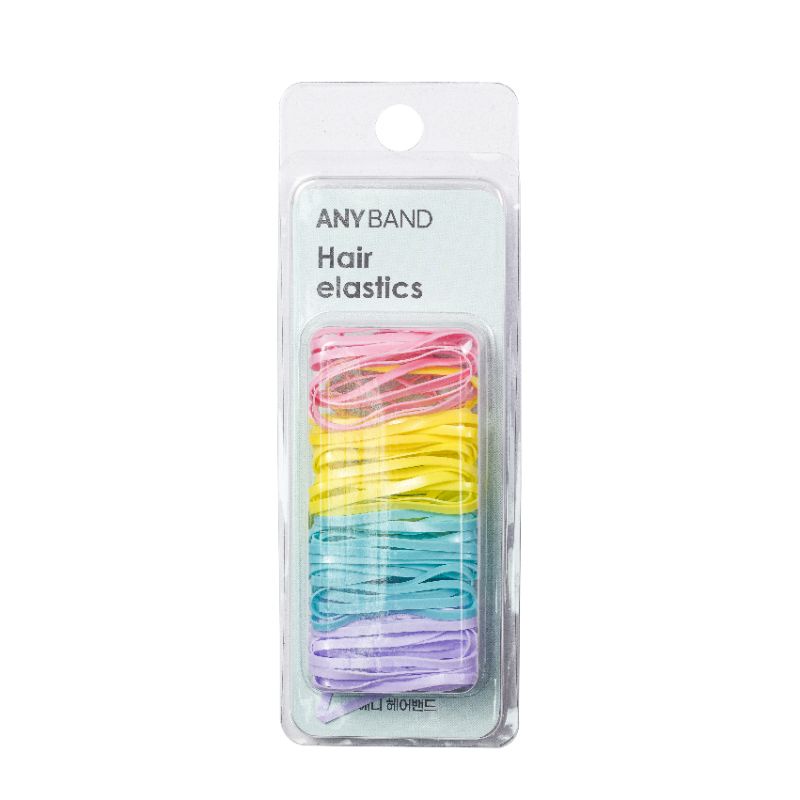 Dây thun buộc tóc ANYBAND Hàn Quốc 4cm 4024-N60 Color (60 sợi/hộp)